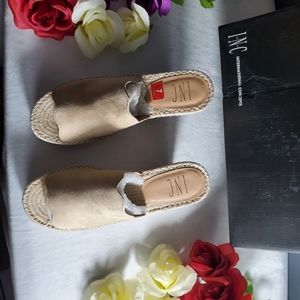 INC  camile slide Wedge  sandal